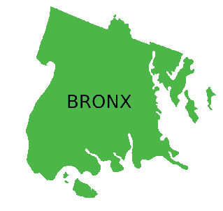 bronx training location on map